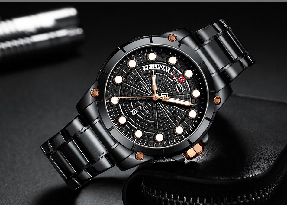 NAVIFORCE 9152 full black